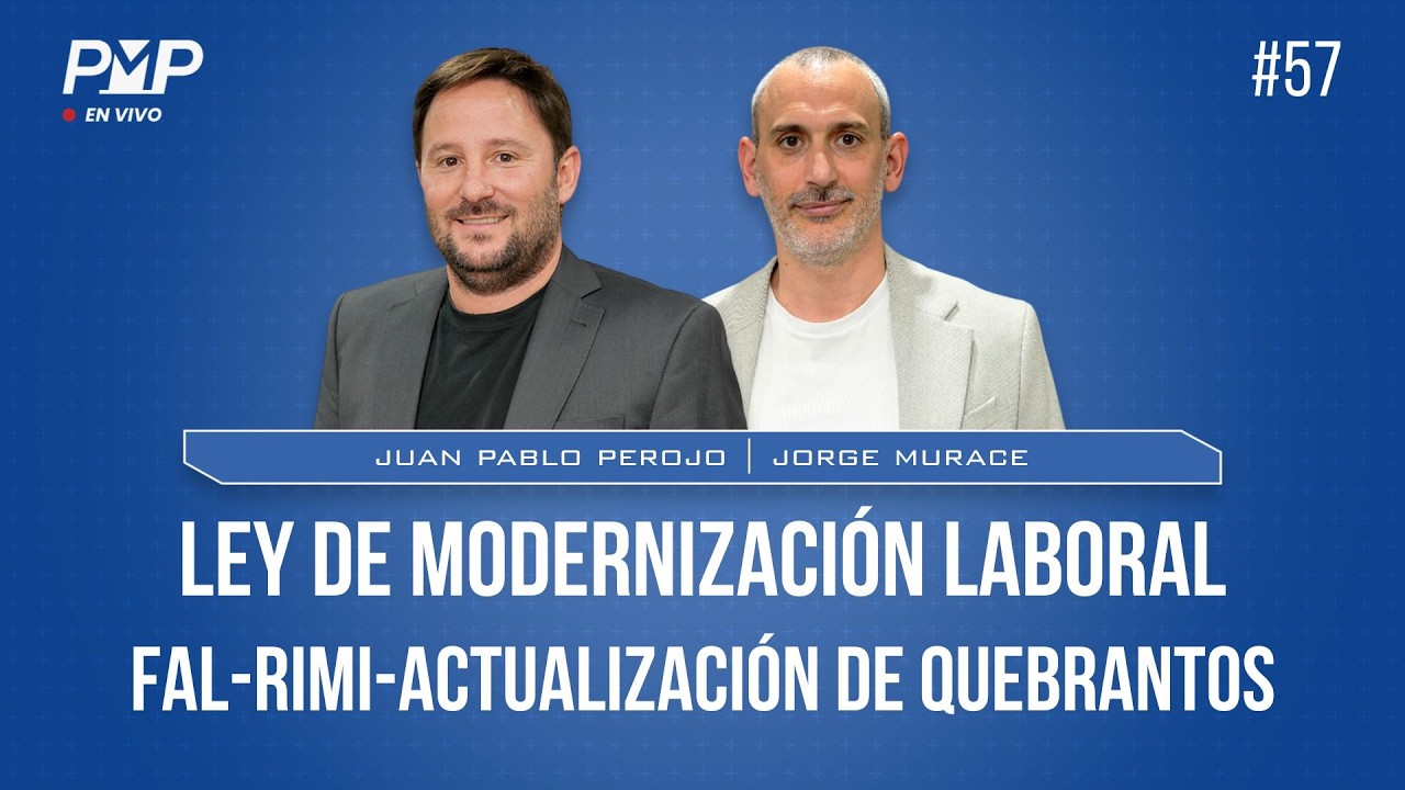 PMP en Vivo 4/03 - Ley de Modernización laboral ¿Qué es FAL? ¿Qué es el RIMI?  Act. de Quebrantos