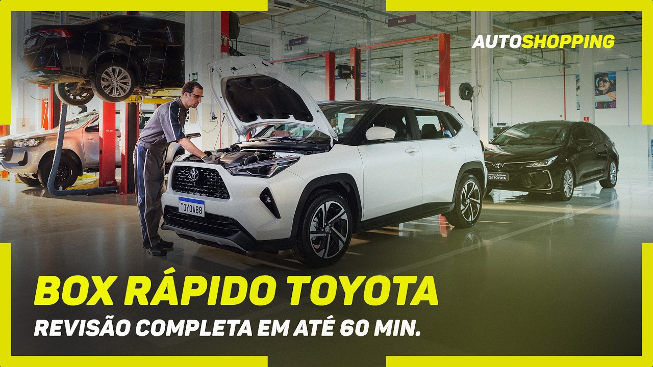 Revisão Toyota em até 60 minutos? Sim, é possível!