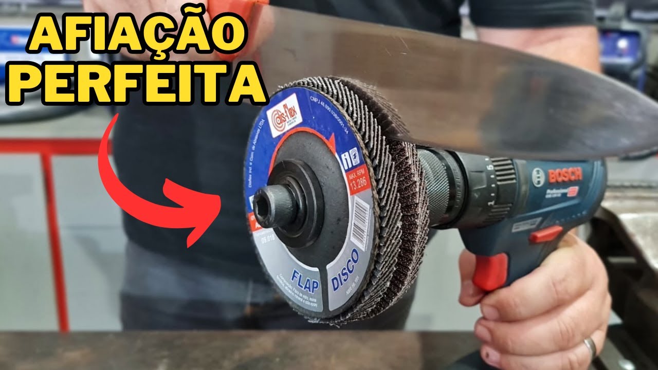Como Afiar Facas Fácil, Rápido e Eficiente - TESTADO E APROVADO!