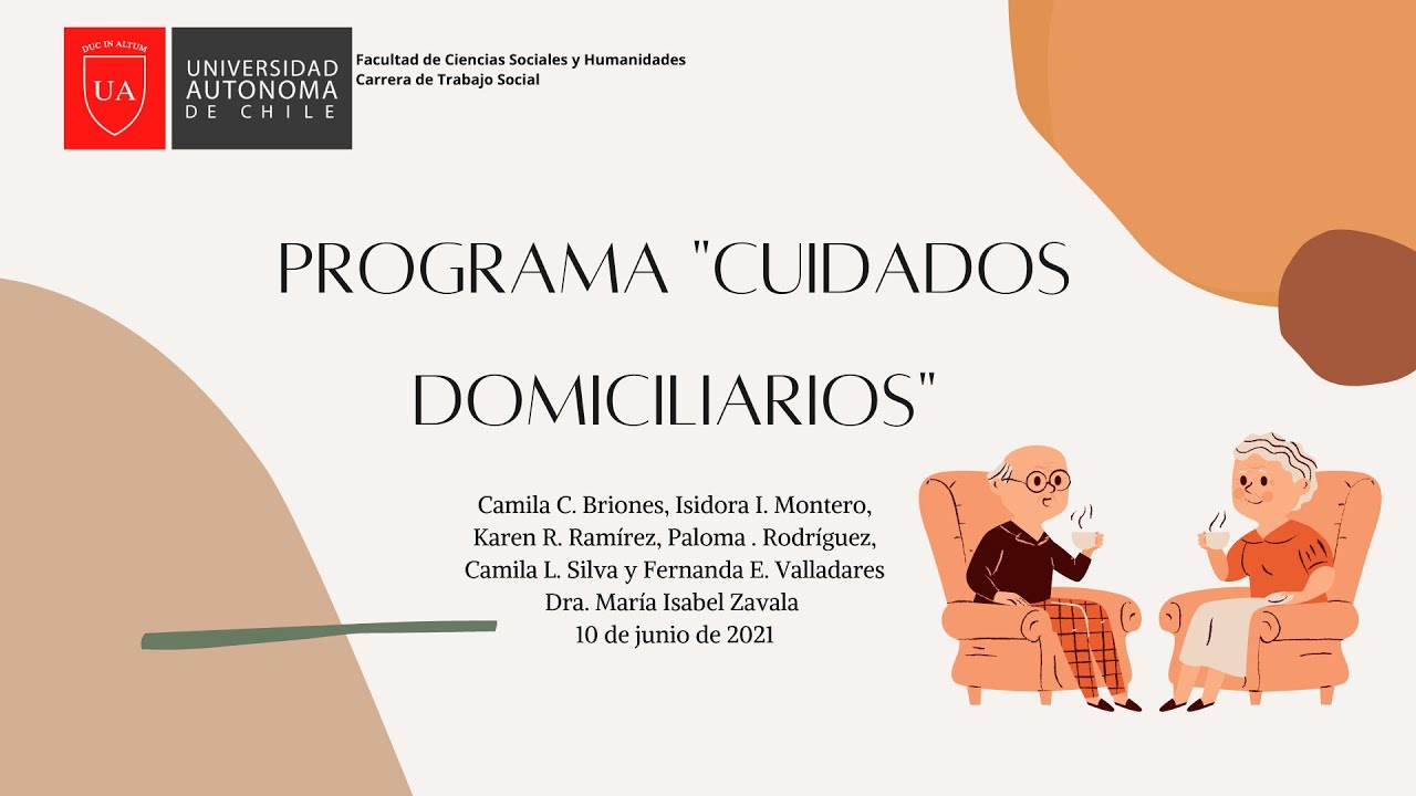 Programa Cuidados Domiciliarios