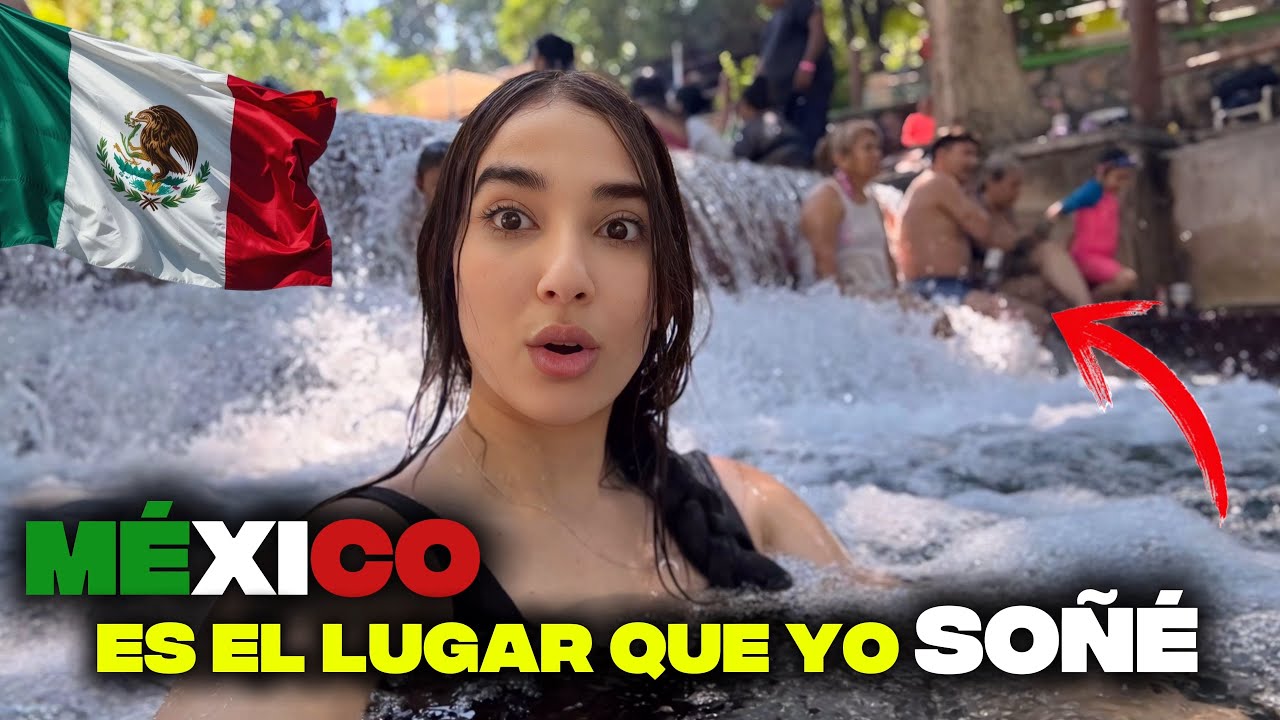 🇨🇺Cubana por PRIMERA VEZ 😱 en un ￼￼BALNEARIO en MÉXICO🇲🇽/ IMPACTADA🥹
