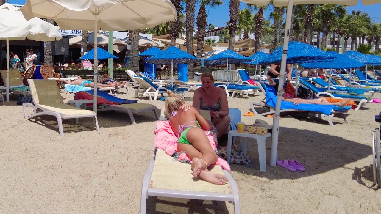 Bodrum G&uuml;mbet Beach Walk l July 2023 Turkey [4K HDR]