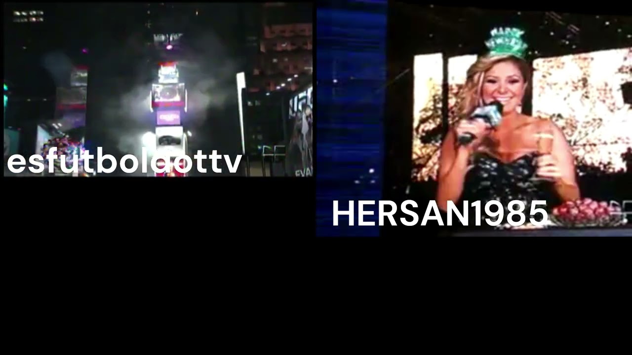 All of Univision New Year's Countdown Recordings Part 1