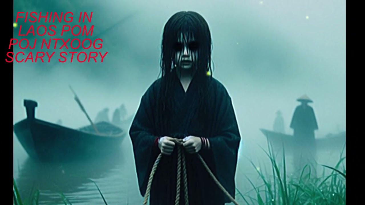 FISHING IN LAOS POM POJ NTXOOG  SCARY STORY