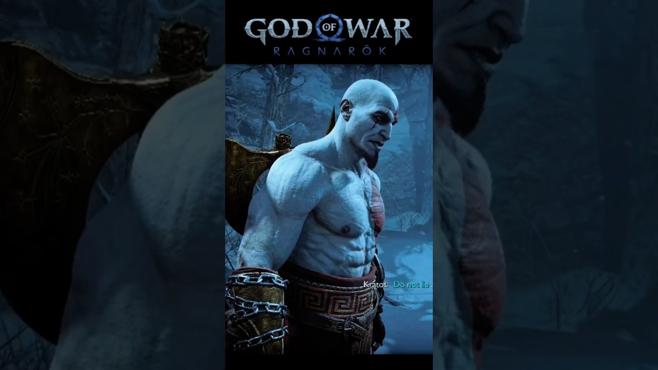 Kratos Control Bear Atreus #gaming #gowragnarok #ps54k