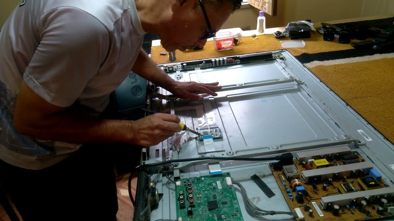 LG 50pn4500 liga sem imagem