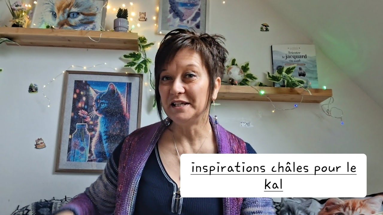 Nouvelle couleur+ projets+ idées de châle +teinture de la semaine 