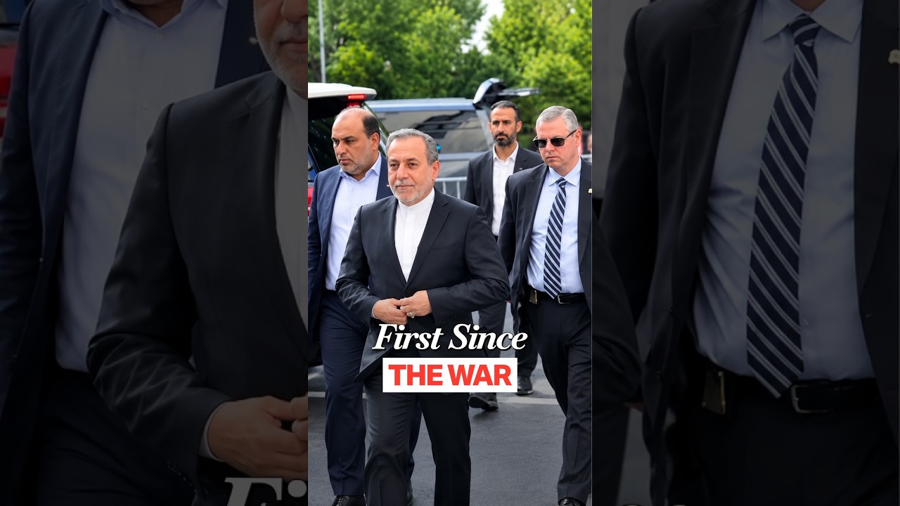Iran FM Araghchi Lands In New York For UNGA Amid Escalating War Tensions