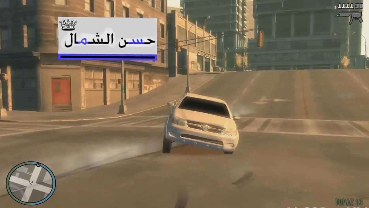 هجوله قراند اي في GTA IV على بعض السيارات