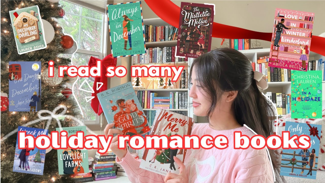 Лучшие рождественские романтические книги 🎄 РЕКОМЕНДАЦИИ ПО ПРАЗДНИЧНЫМ КНИГАМ! ☃️ *Я прочитала 1...