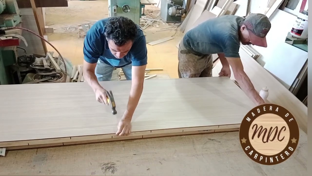 Tutorial: As&iacute; hacemos nuestras puertas entamboradas.