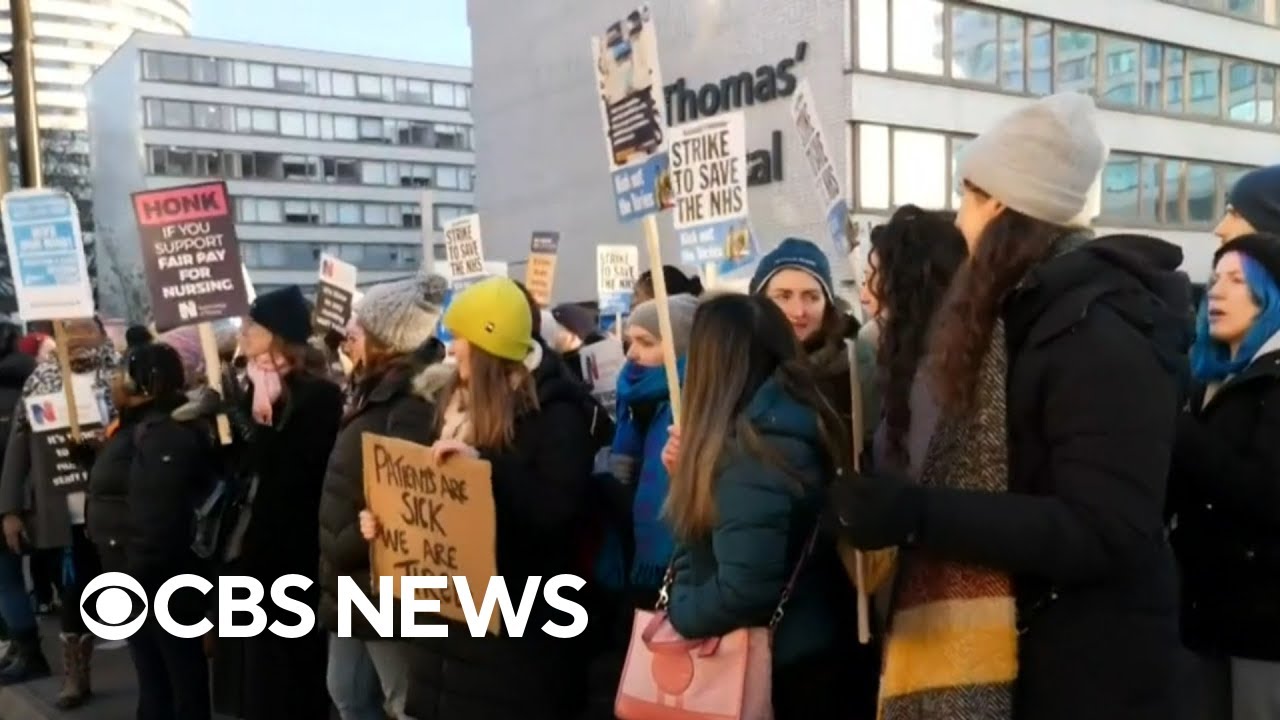 U.K. faces wave of labor strikes during holiday season