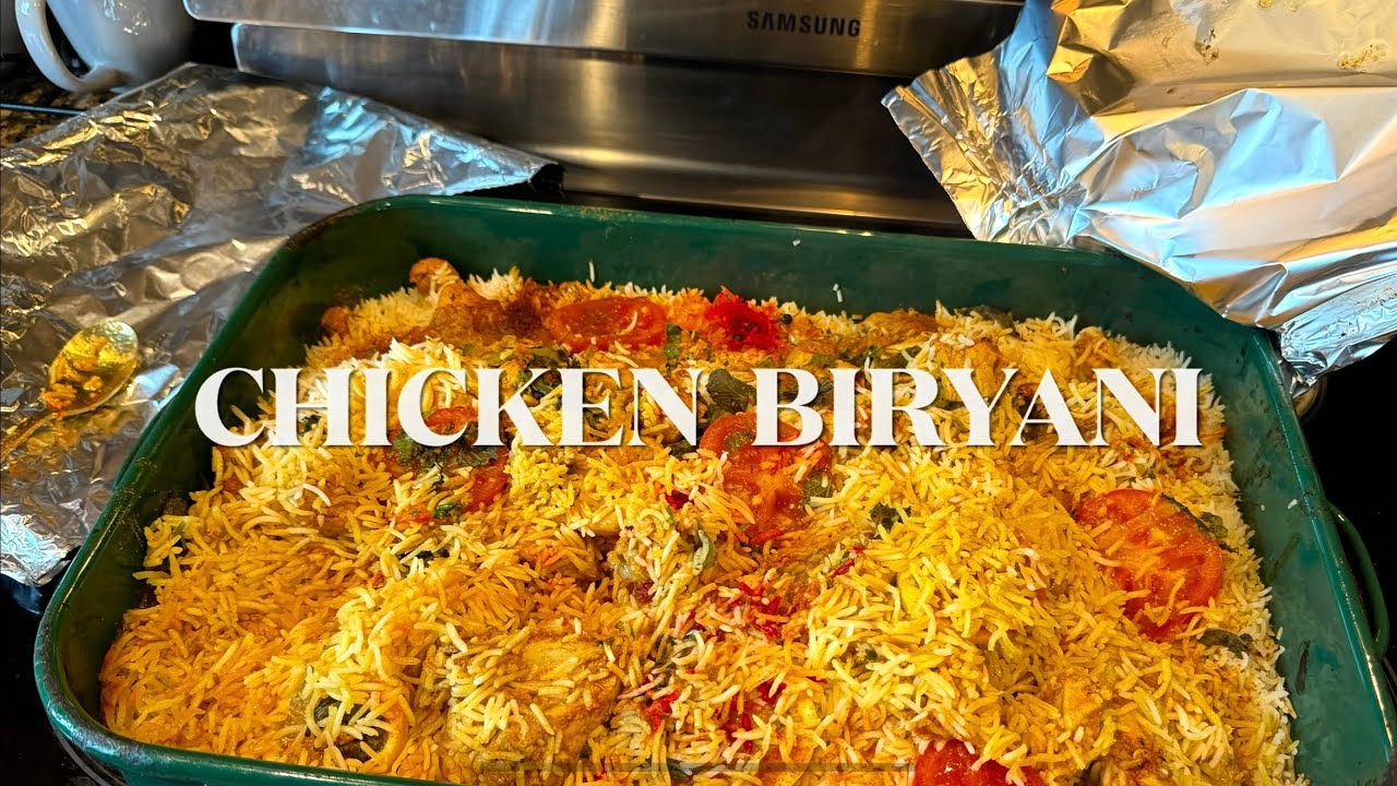 (CHICKEN BIRYANI) tasty and yummy make my way  