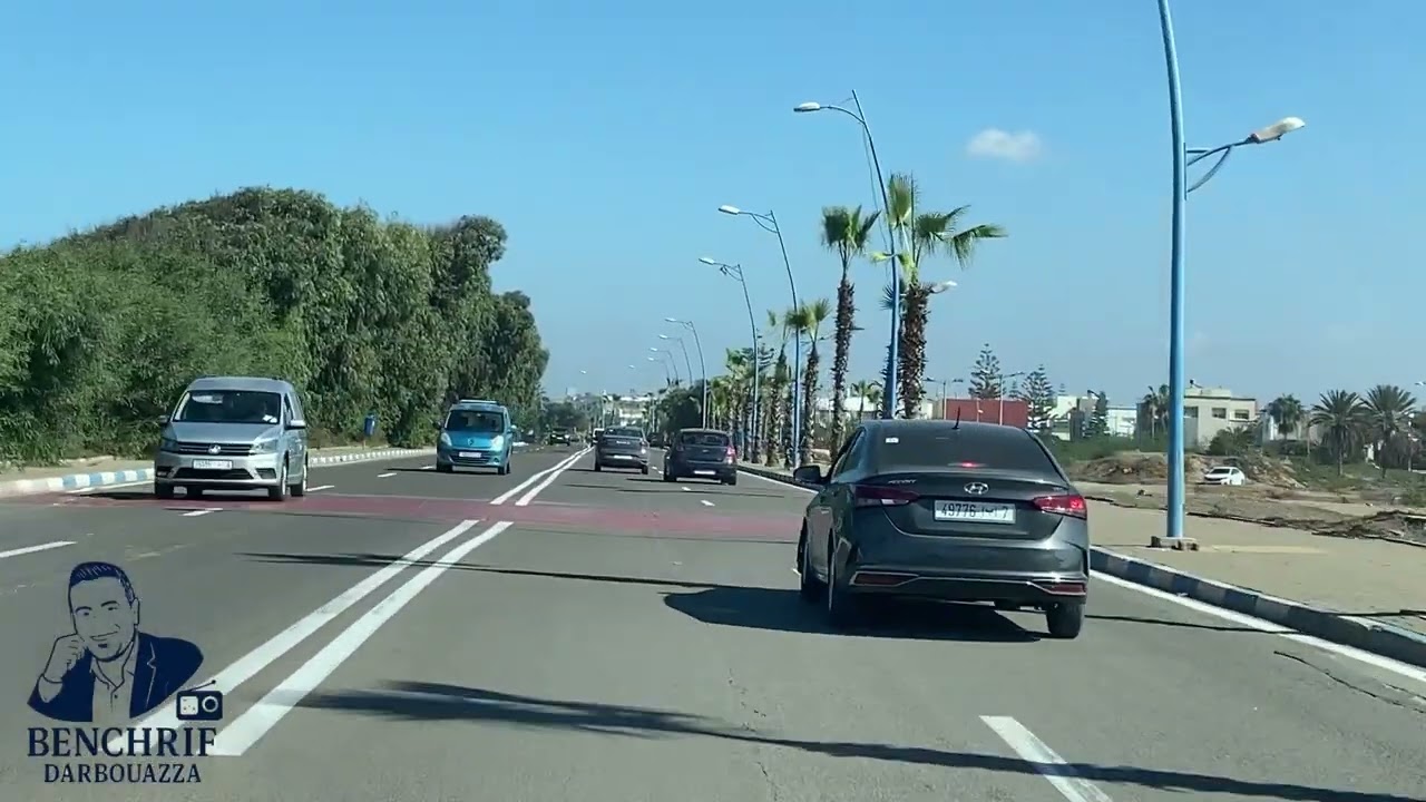 شوارع داربوعزة من الميناء آلصغير المريسة  إلى النورس واد مرزگ