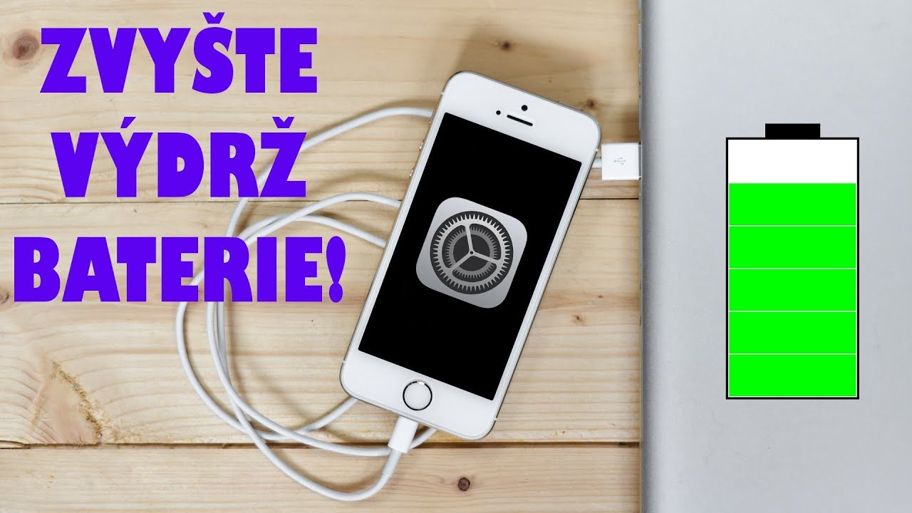 ✅ Jak prodloužit výdrž baterie iPhonu? Návod ZDE!