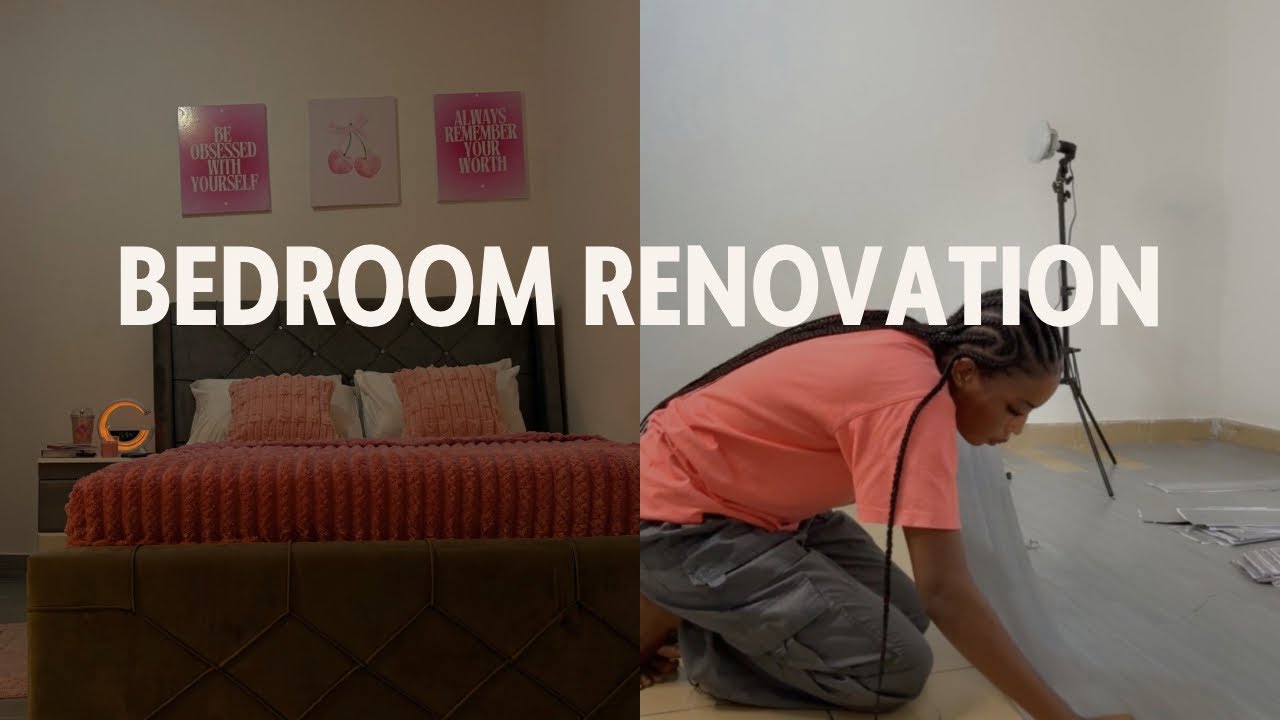 I FINALLY RENOVATED MY BEDROOM ✨🌷|| I Spent A Total Of GHC 10,899 🤭❤️