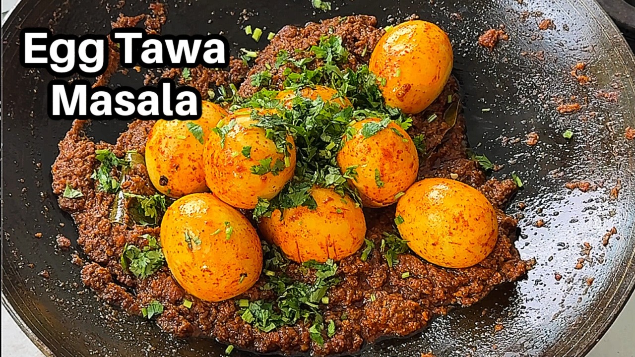 Tawa Egg Masala | तवा अंडा मसाला जिसका स्वाद जुबान से न उतरे | Egg masala Recipe | Kabitaskitchen