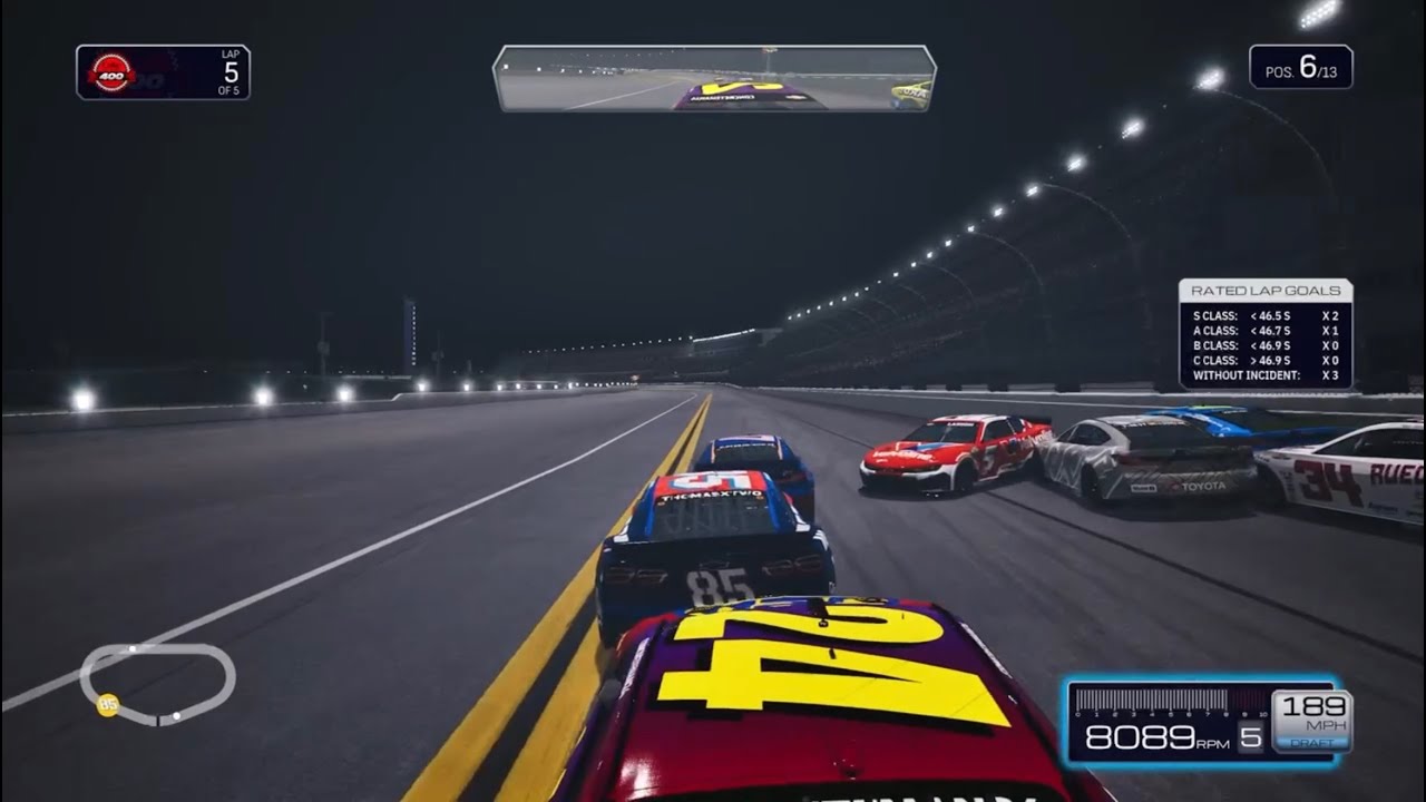Wild NASCAR 25 Online Daytona Sprint w/ crazy checker flag wreck