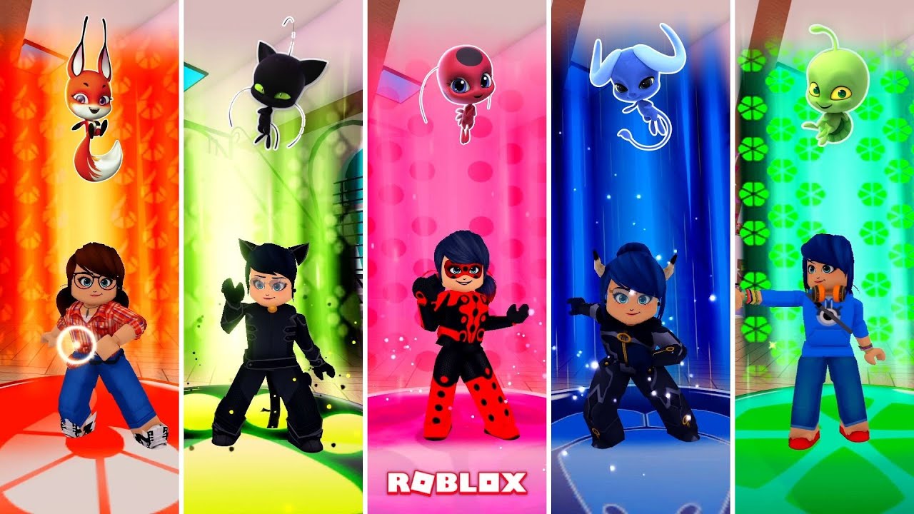 *NOVO* MARINETTE COM TRANSFORMAÇÕES DA SEASON6!!! - Roblox 