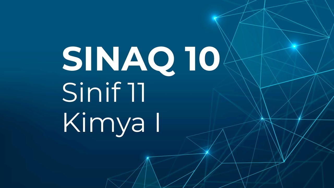 Kimya I 11-ci sinif  Güvən Sınaq 10 Qrup fənləri üzrə