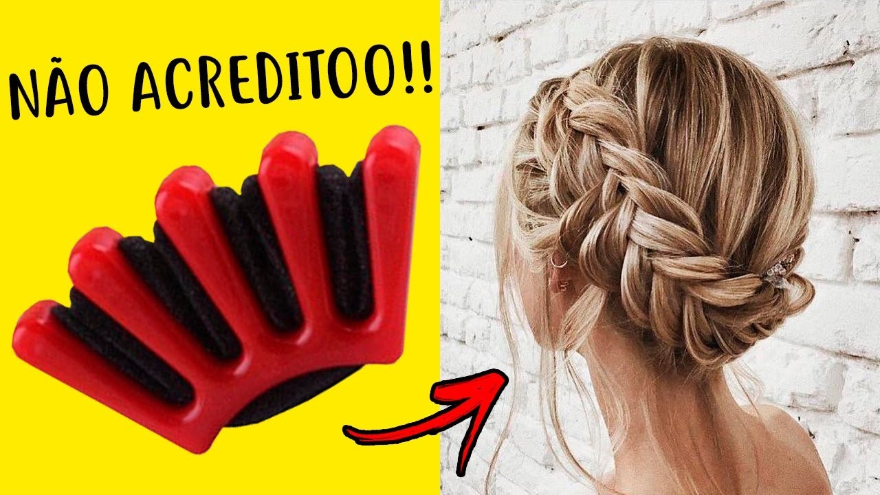 TESTEI UM KIT PRA FAZER PENTEADOS PERFEITOS 🔥🔥