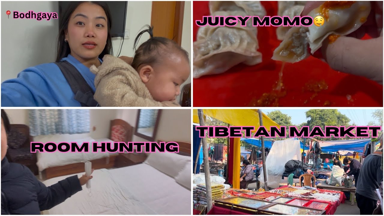 How I spend my 1st day at Bodhgaya | Exploring all day | #tibetanvlogger