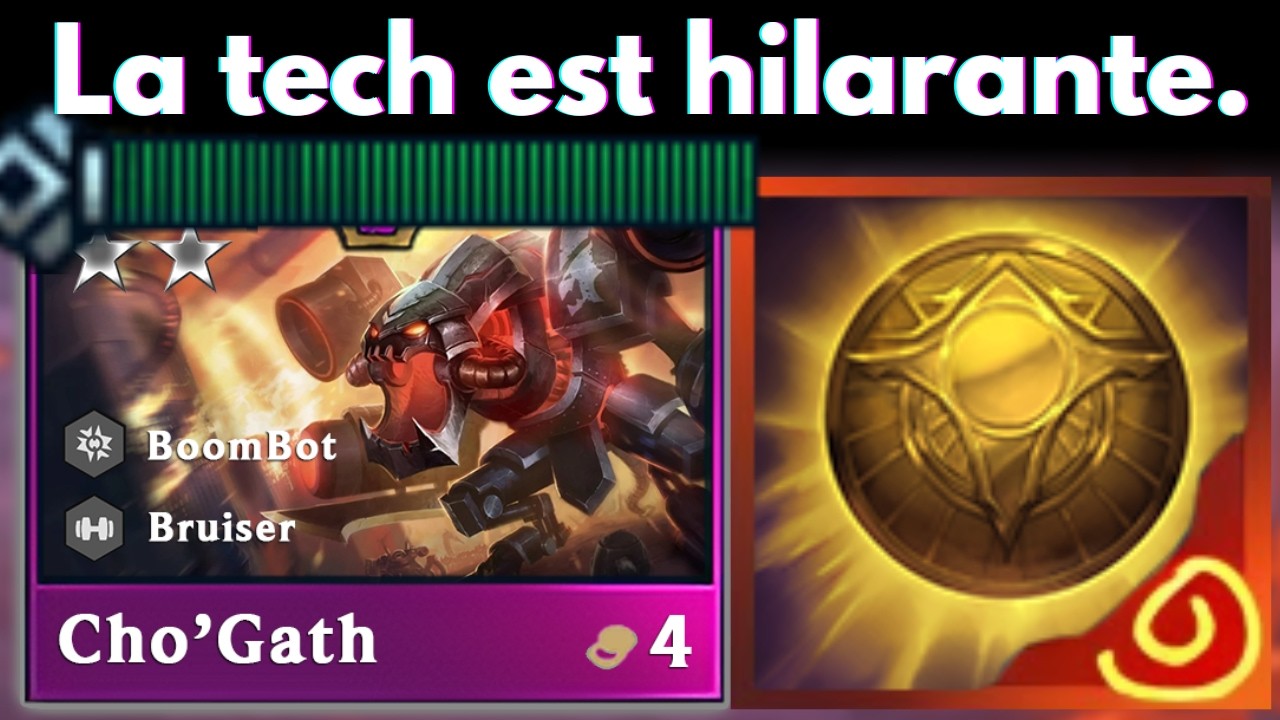 C'est très drôle ET très fort (il a trop de PV)