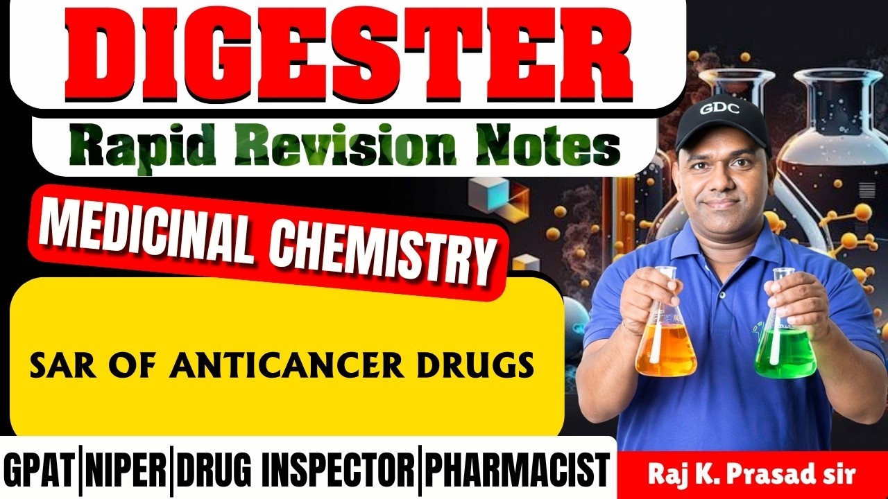 D-296 | SAR of Anticancer Drugs, Medicinal Chemistry