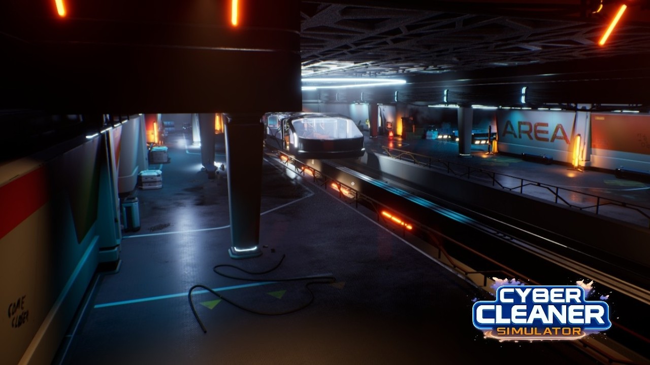 Cleaning Up In Outerspace ~ Cyber Cleaner Simulator