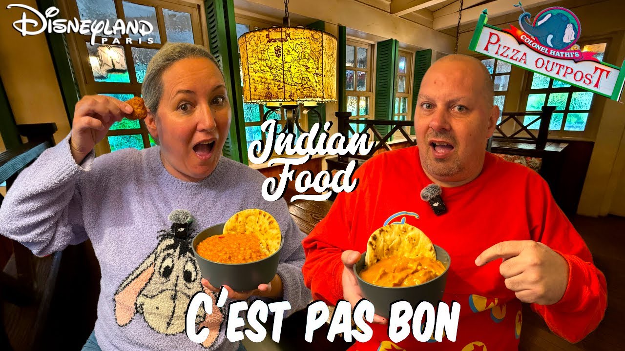 ENORME DECEPTION AU RESTAURANT COLONEL HATHI'S PIZZA OUTPOST A DISNEYLAND PARIS