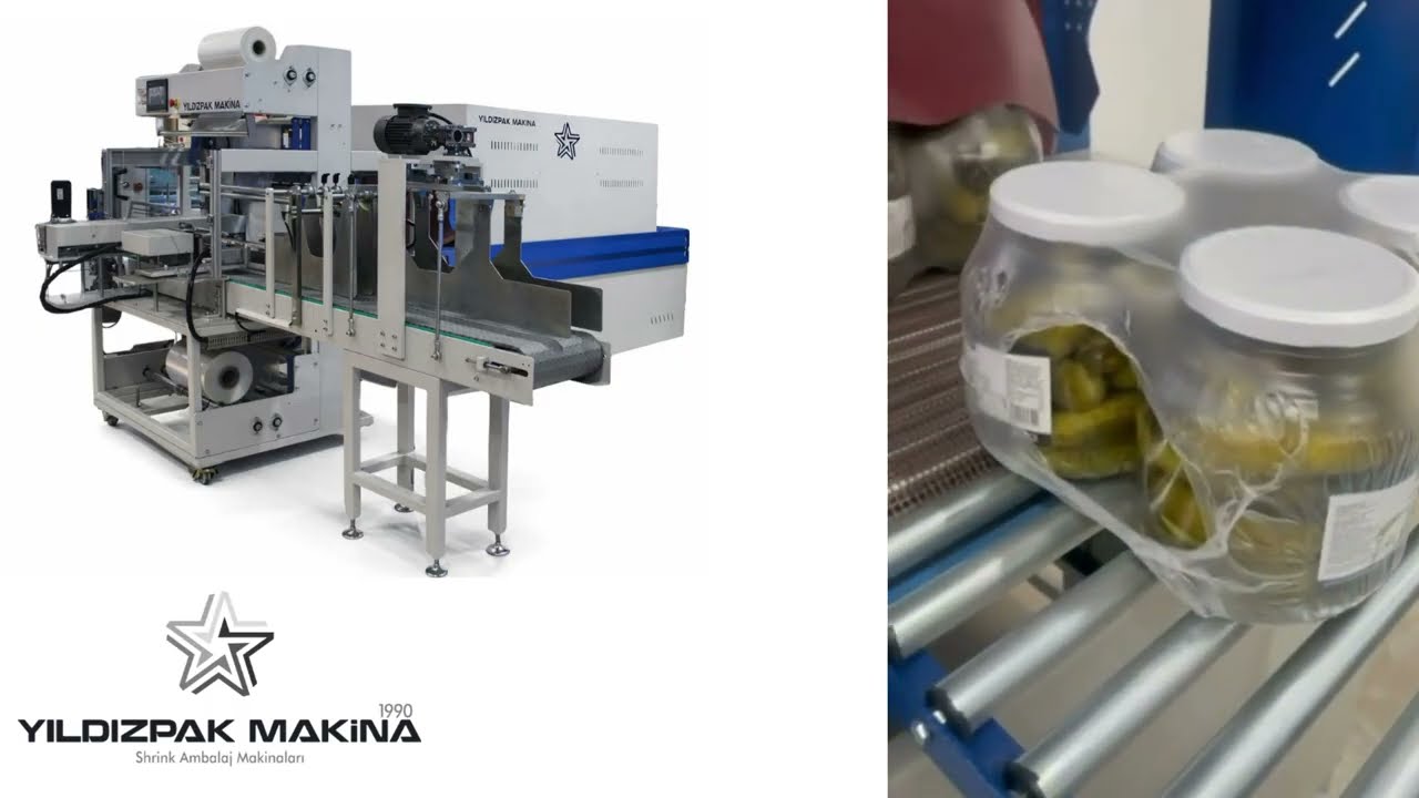 Bottle Shrink Wrapping Machine / Şişe Paketleme Shrink Ambalaj Makinesi / Shrink Makinesi