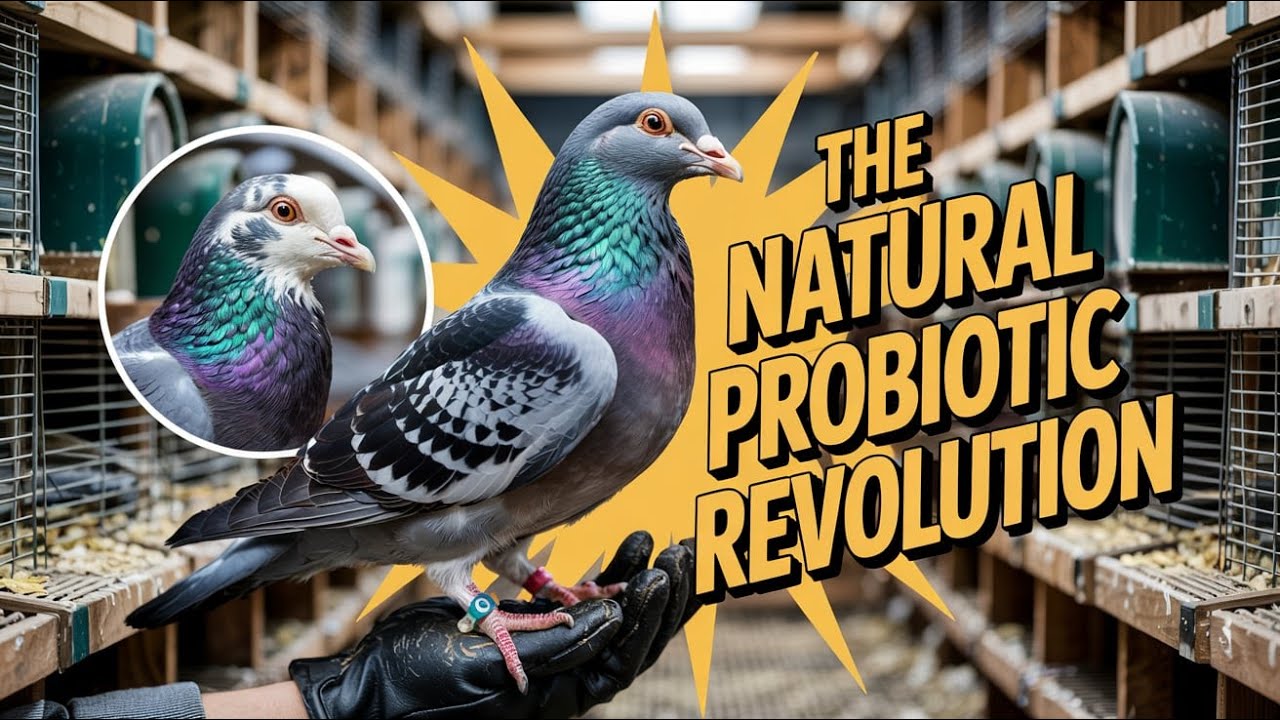 Boosting Racing Pigeons' Immunity with Natural Probiotics