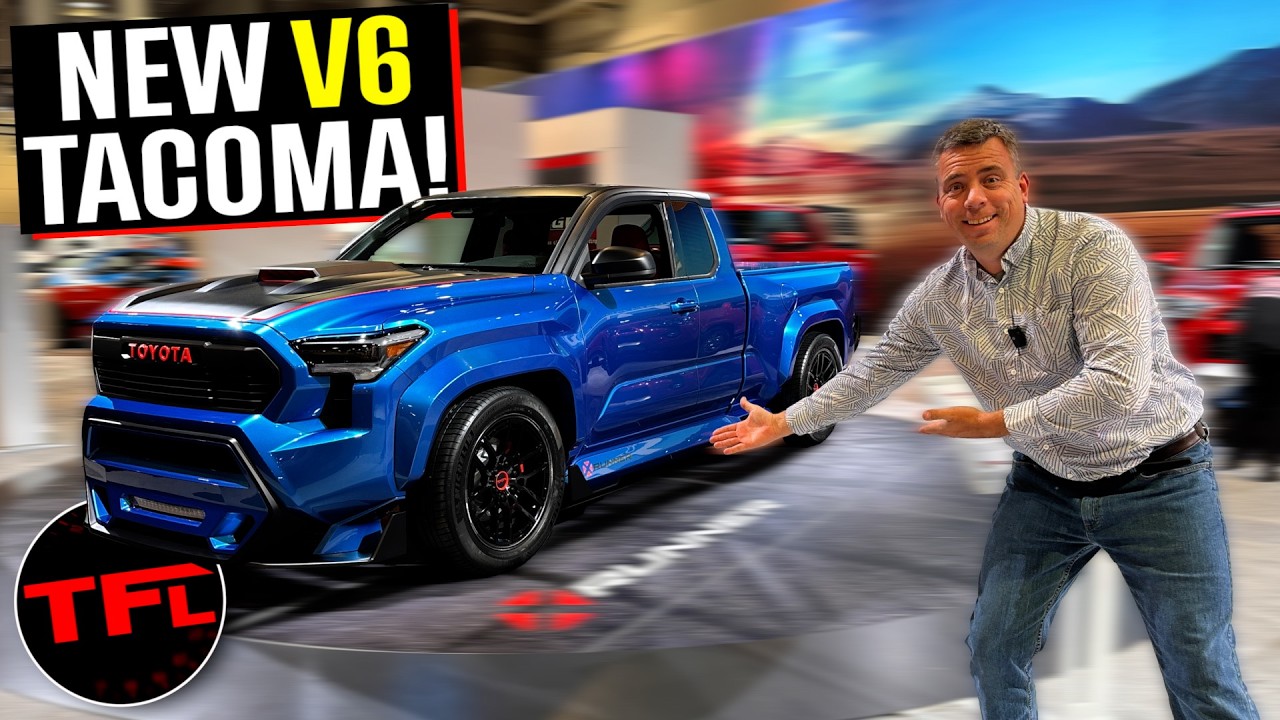 New Toyota Tacoma X-Runner Concept Hides Something You Can Buy!