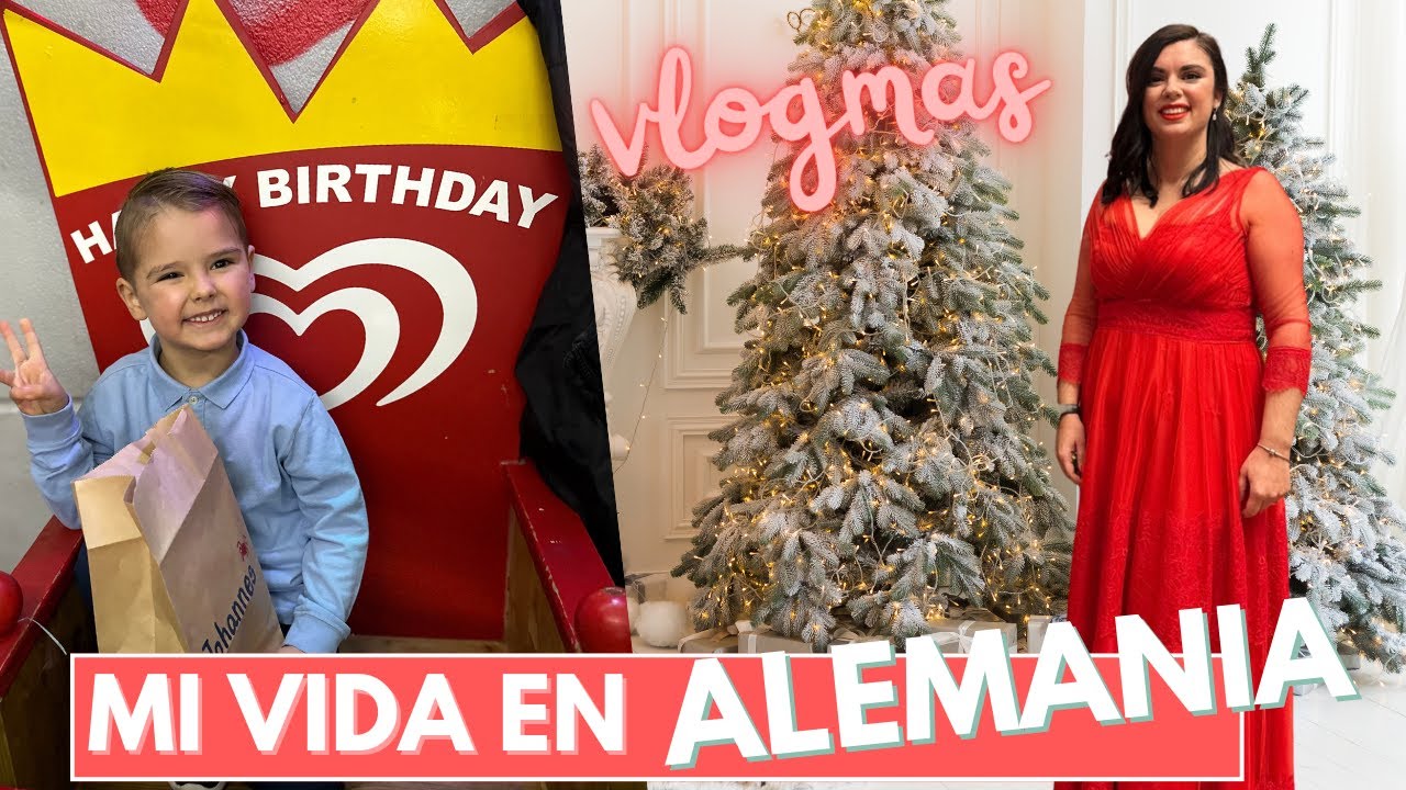 VLOGMAS en ALEMANIA l CELEBRAMOS el CUMPLEAÑOS de JOHANNES