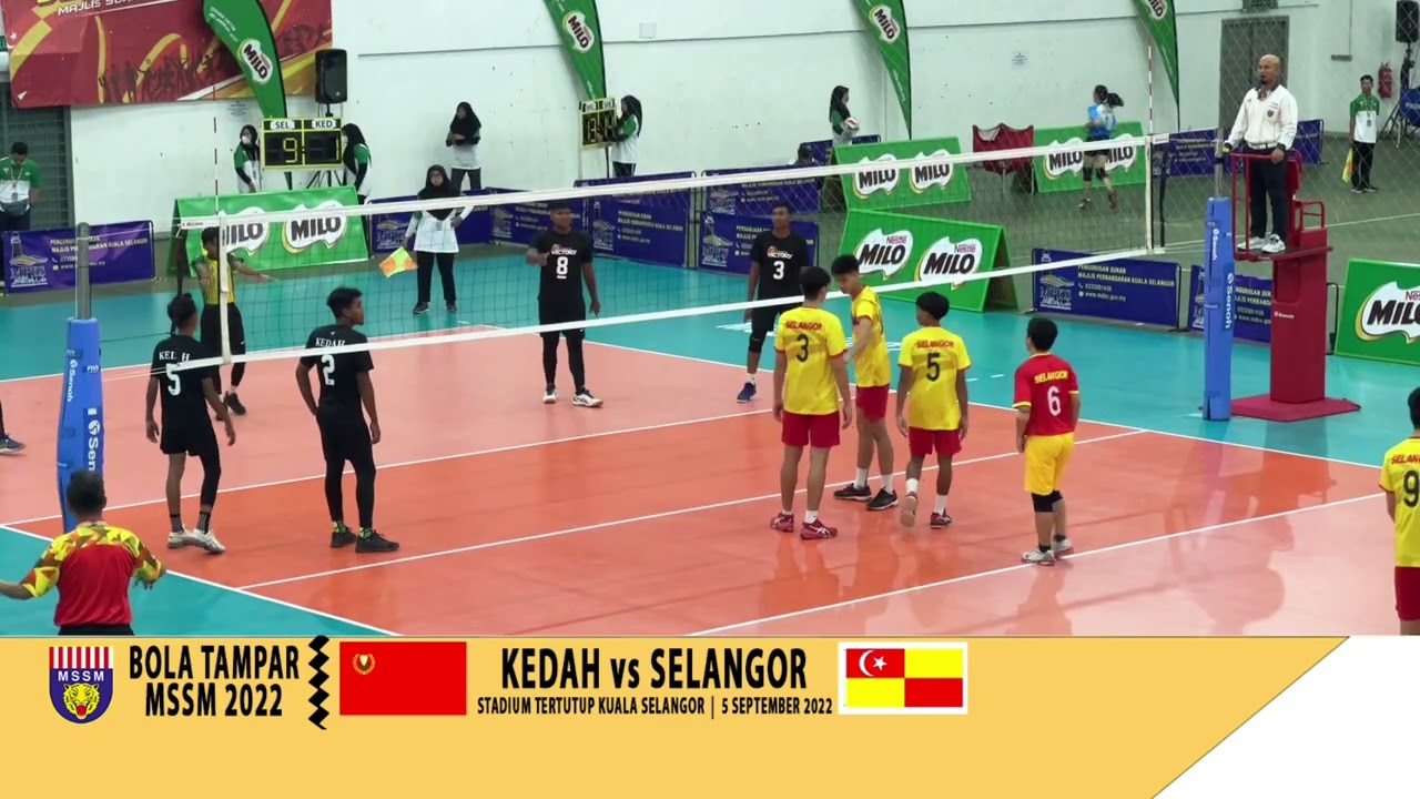 Bola Tampar MSSM 2022 | Kedah vs Selangor
