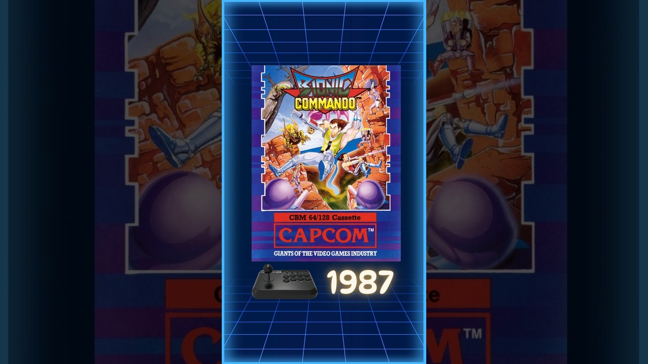 BIONIC COMANDO [ARCADE, 1987] [PARTIDA COMPLETA] [FULL GAMEPLAY WALKTHROUGH]