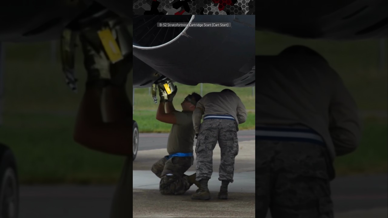 Explosive Cartridge Used to Start B-52 Bomber Engines Rapidly
