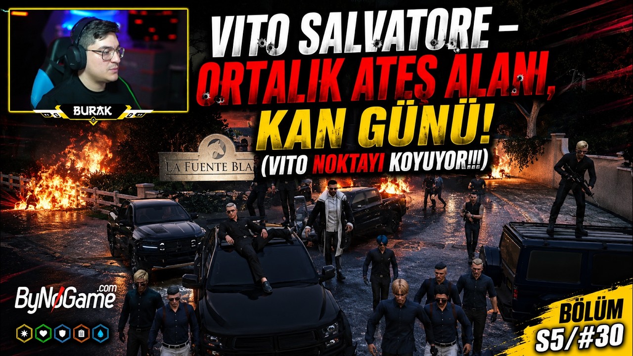 Vito Salvatore – ORTALIK ATEŞ ALANI, KAN GÜNÜ! (VITO NOKTAYI KOYUYOR!!!) ( BÖLÜM #193 )