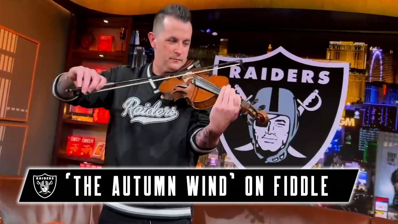 ESPN&rsquo;s Jason Fitz Plays &lsquo;The Autumn Wind&rsquo; on the Fiddle | Las Vegas Raiders | NFL
