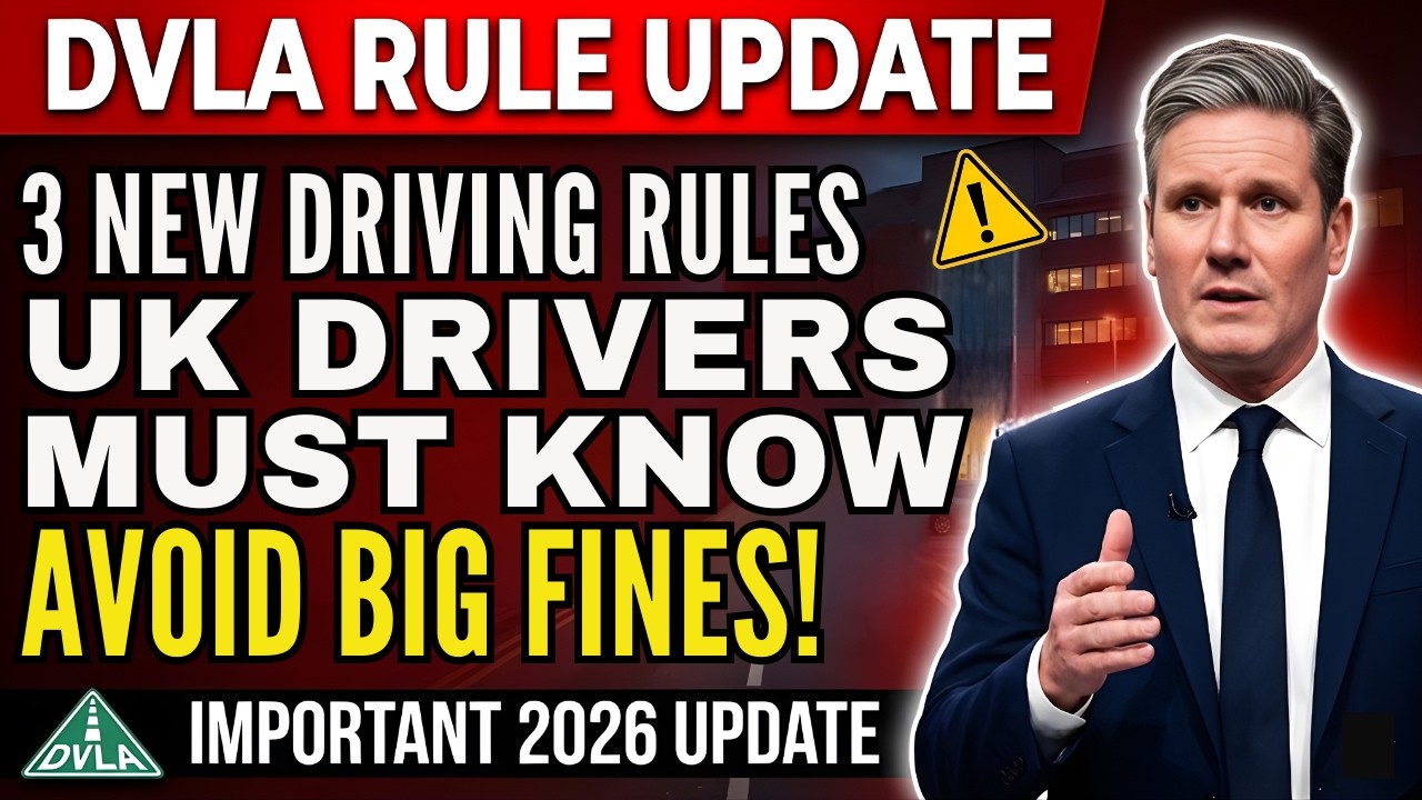 DVLA Update 🚨 3 Major New Driving Rules Just Announced for Drivers You Must Know