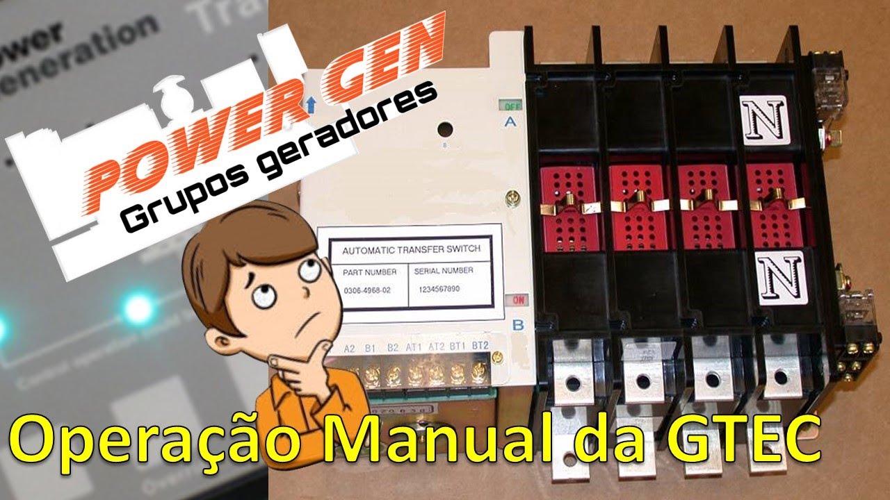 ATS Cummins   Operação Manual da Gtec