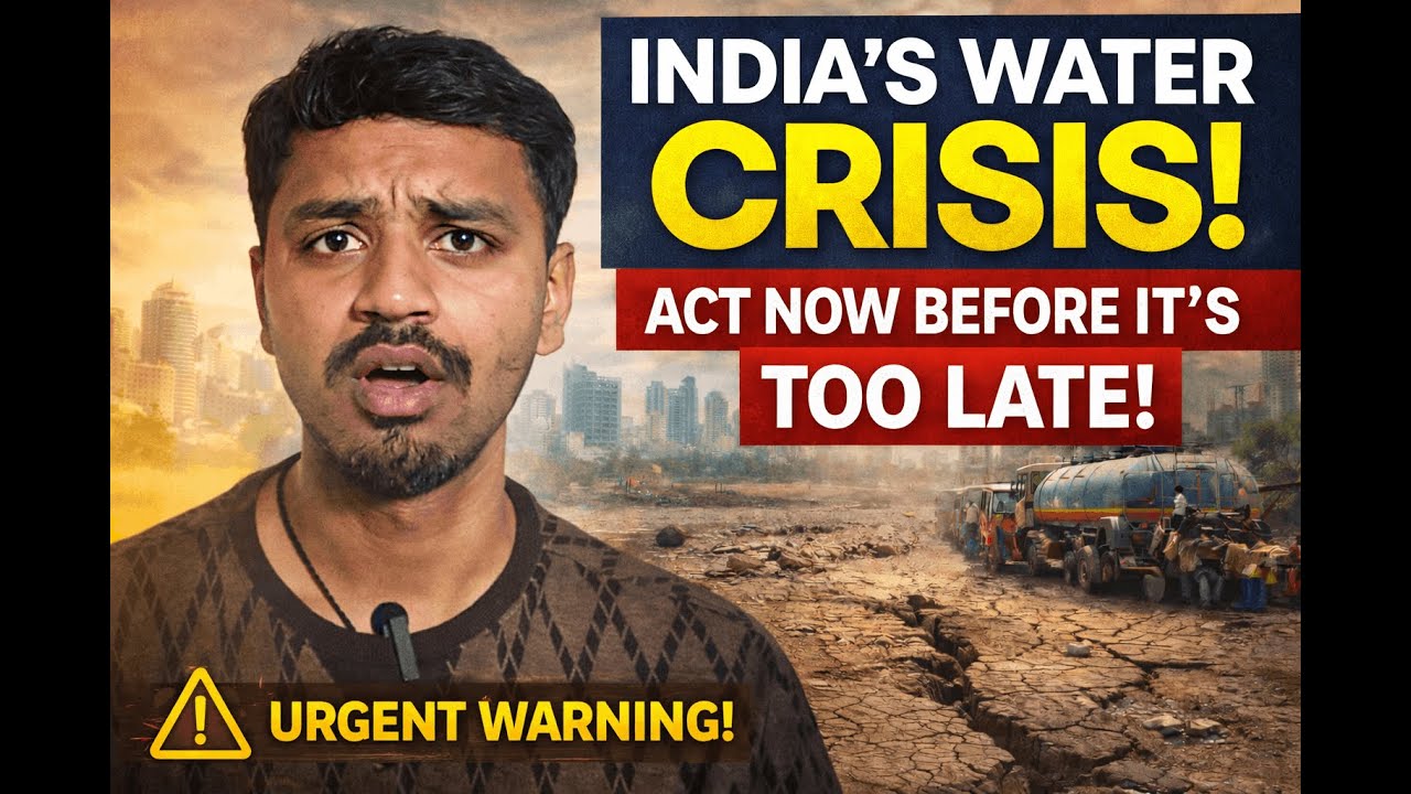 India’s Water Crisis Explained: The Next 20 Years Will Change Everything