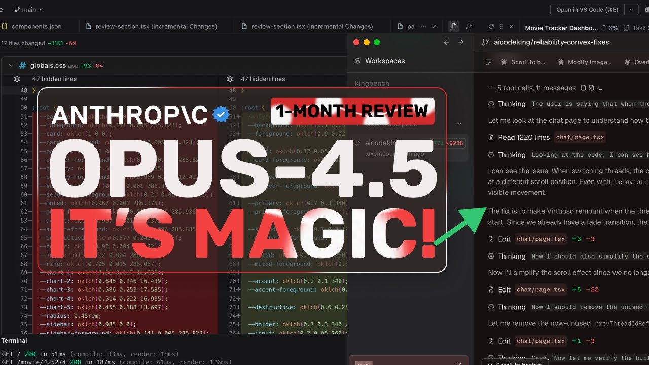 Claude Opus 4.5 (долгосрочный обзор и моя конфигурация): Opus &mdash; это просто ЧУДО!! Он ЗАМЕНИЛ МЕНЯ!!