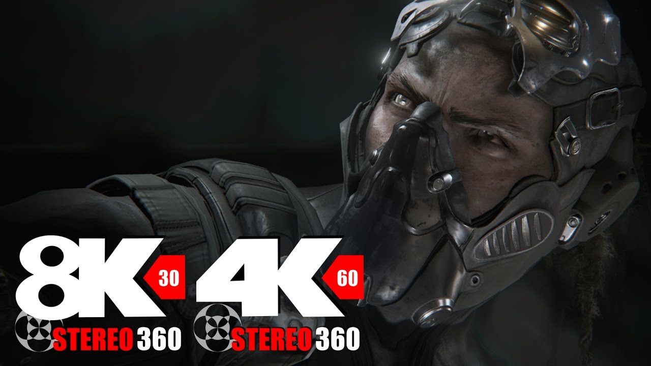 【VR】Infiltrator Demo  - 60fps 4k 8k Stereo 360 with Ambisonic audio