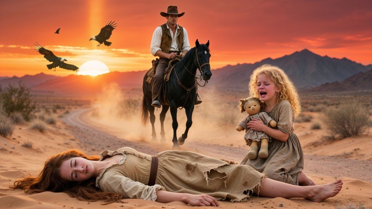 Er fand ein Waisenmädchen bei ihrer toten Mutter – der Rancher sagte: „Du kommst mit mir, Kind.“
