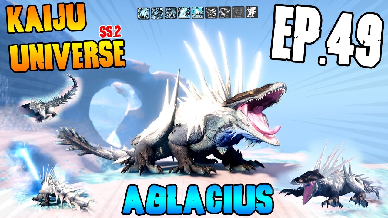 [BGM] Roblox​ Kaiju universe ss.2 Ep.49 | จระเข้น้ำแข็ง Aglacius
