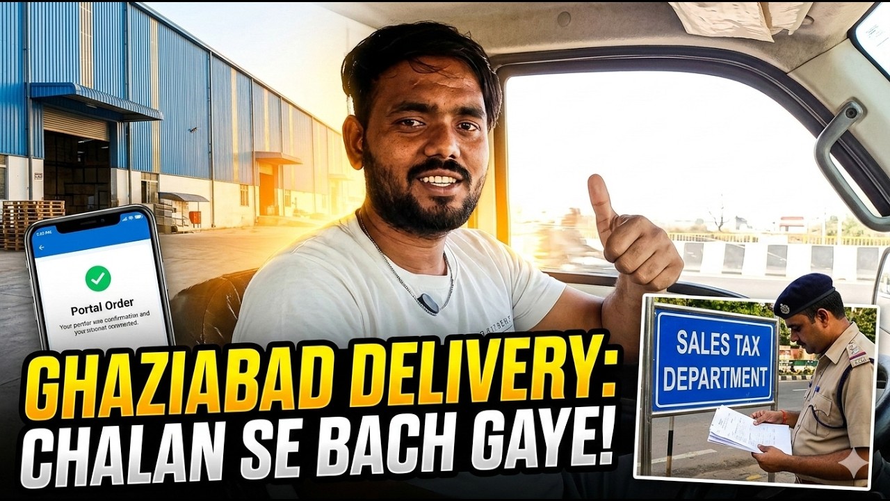 Mundka to Ghaziabad: Sales Tax Walon Ne Roka! 😱 Phir Kya Hua? (Best for curiosity