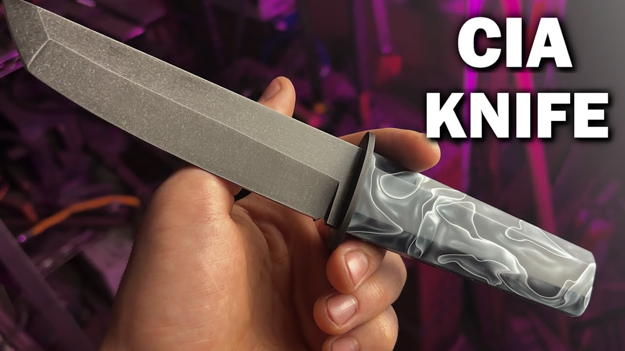 I Recreated The CIA's 2001 Combat Knife!!