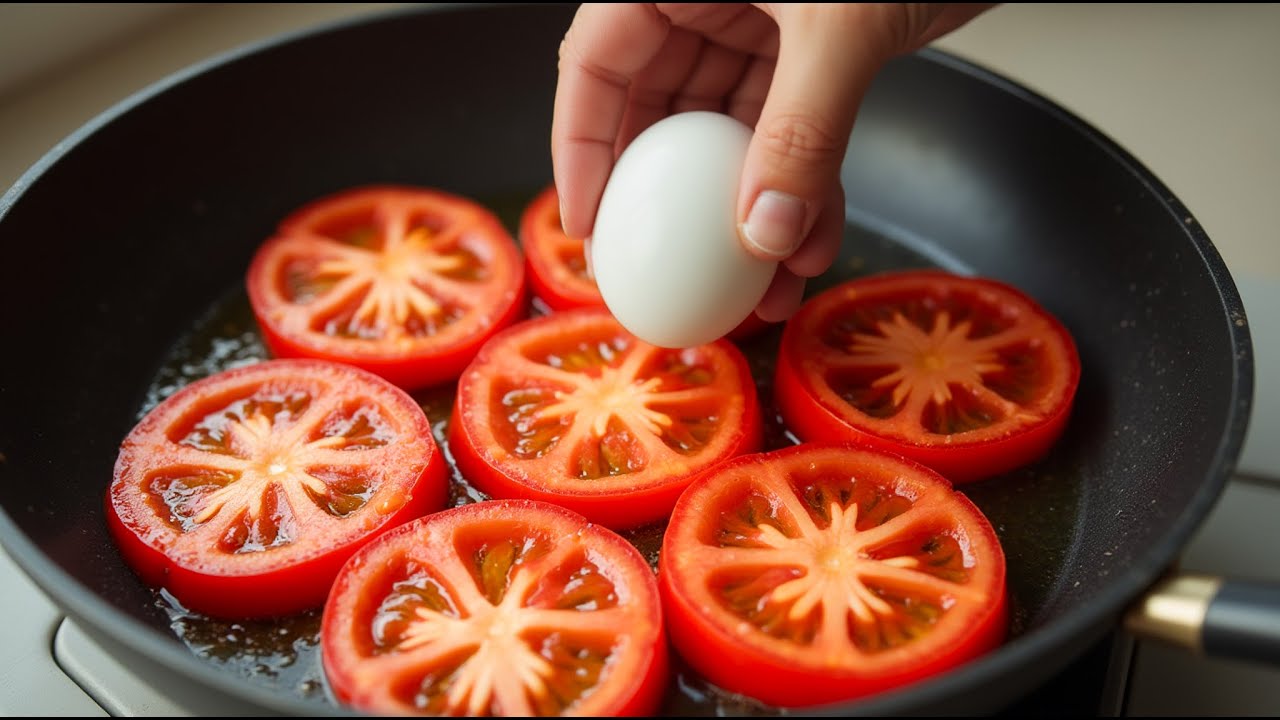 1 Tomate mit 3 Eiern! Schnelles Frühstück in 5 Minuten! 3 Perfekte Rezepte!