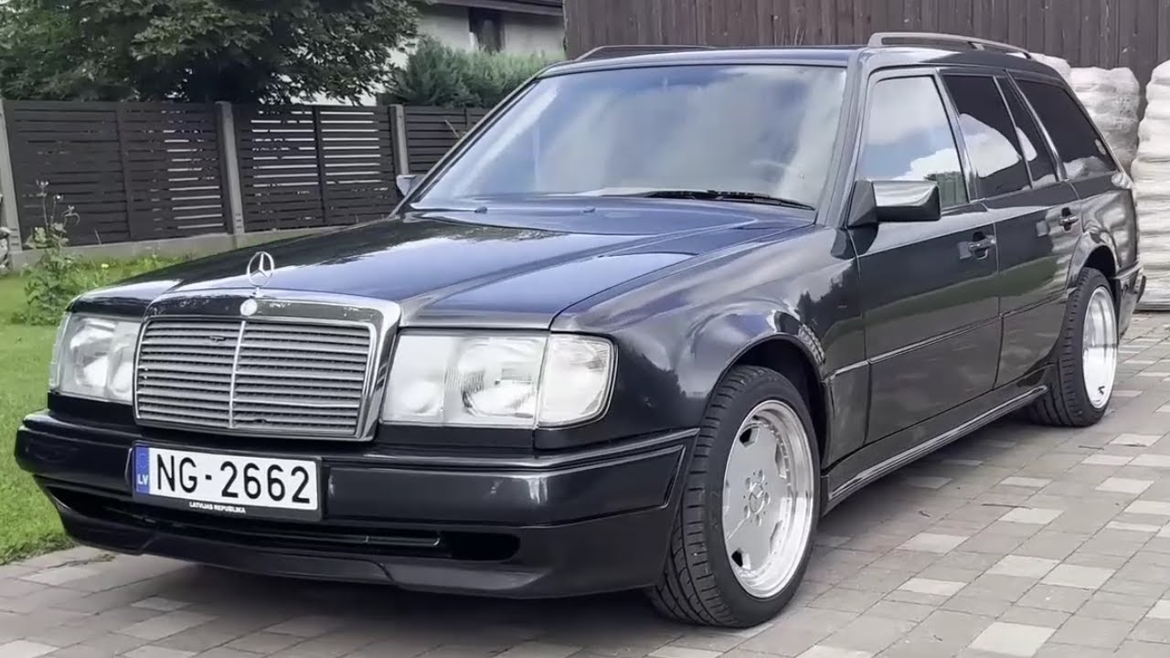 How I Installed AikTuning Wide Front Fenders On Mercedes W124 T124 Wagon